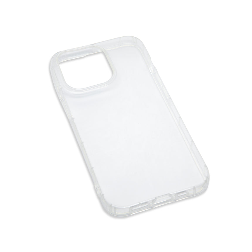 Black iPhone 13 PRO case with a matte finish, designed with precise cutouts for easy access to buttons and ports.