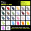 iPhone 13 PRO Cases, Available colours swatch - Tigraa