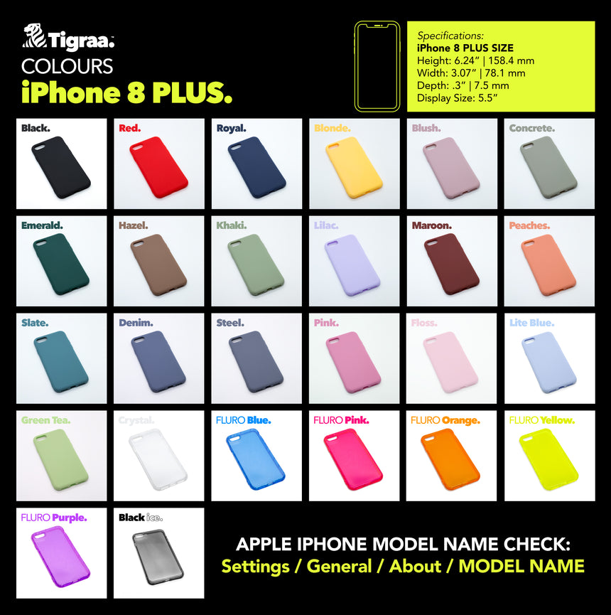 iPhone 8 PLUS Cases - Tigraa