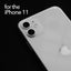 iPhone 11 case with a matte finish, designed with precise cutouts for easy access to buttons and ports.