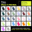 Phone 11 PRO MAX Cases, Available colours swatch - Tigraa