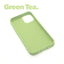 iPhone 12 Green Tea case with a matte finish, designed with precise cutouts for easy access to buttons and ports.