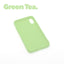 iPhone XR Green Tea case with a matte finish, designed with precise cutouts for easy access to buttons and ports.