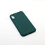 iPhone XS MAX Emerald case with a matte finish, designed with precise cutouts for easy access to buttons and ports.