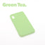 iPhone X/XS Green Tea case with a matte finish, designed with precise cutouts for easy access to buttons and ports.