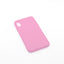 iPhone X/XS Pink case with a matte finish, designed with precise cutouts for easy access to buttons and ports.