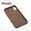 iPhone XS MAX Hazel case with a matte finish, designed with precise cutouts for easy access to buttons and ports.