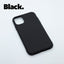 iPhone 11 Black case with a matte finish, designed with precise cutouts for easy access to buttons and ports.