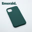 iPhone 11 Emerald case with a matte finish, designed with precise cutouts for easy access to buttons and ports.