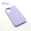 iPhone 12 Lilac case with a matte finish, designed with precise cutouts for easy access to buttons and ports.