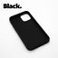 iPhone 12 PRO MAX Black case with a matte finish, designed with precise cutouts for easy access to buttons and ports.
