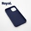 iPhone 12 PRO Royal case with a matte finish, designed with precise cutouts for easy access to buttons and ports.