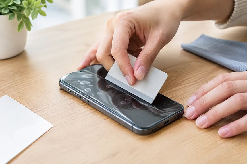 6 Steps for an iPhone Screen Protector Bubbles Fix - Tigraa