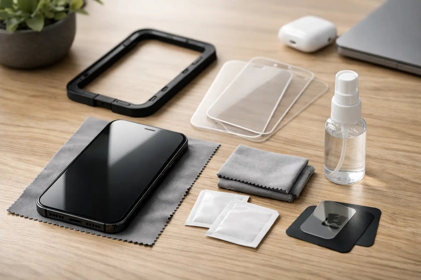 Choosing a Screen Protector Kit for iPhone - Tigraa