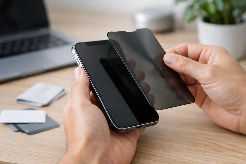 How to Install iPhone Privacy Screen Properly - Tigraa