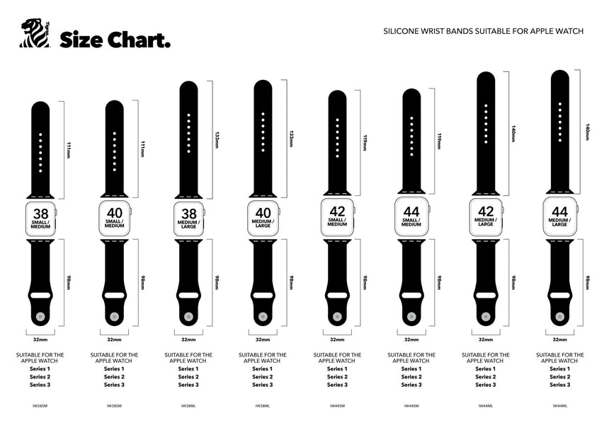 Apple Watch Silicone Bands - Tigraa