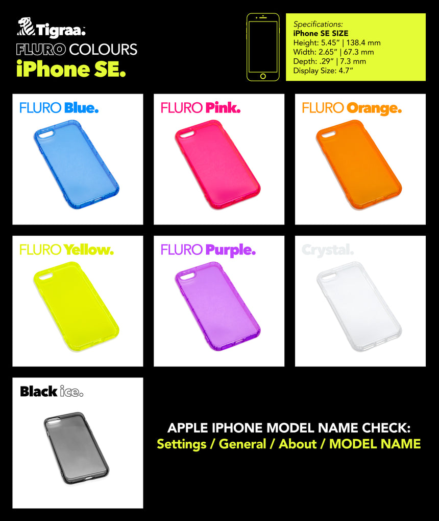iPhone SE Series - FLURO Cases