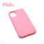 iPhone 11 Pink case with a matte finish, designed with precise cutouts for easy access to buttons and ports.