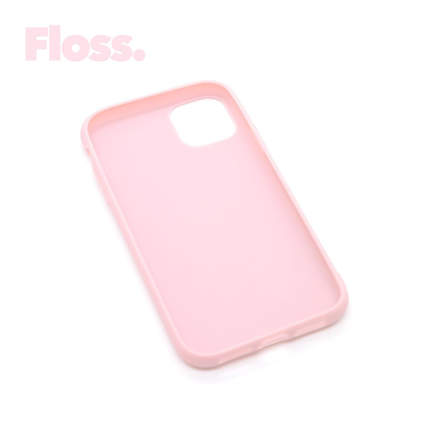 iPhone 11 Floss case with a matte finish, designed with precise cutouts for easy access to buttons and ports.