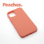 iPhone 12 PRO Peaches case with a matte finish, designed with precise cutouts for easy access to buttons and ports.