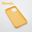 iPhone 12 PRO Blonde case with a matte finish, designed with precise cutouts for easy access to buttons and ports.