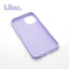 iPhone 12 PRO Lilac case with a matte finish, designed with precise cutouts for easy access to buttons and ports.