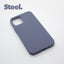 iPhone 12 PRO Steel case with a matte finish, designed with precise cutouts for easy access to buttons and ports.