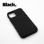 iPhone 12 PRO Black case with a matte finish, designed with precise cutouts for easy access to buttons and ports.