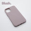 iPhone 12 PRO Blush case with a matte finish, designed with precise cutouts for easy access to buttons and ports.