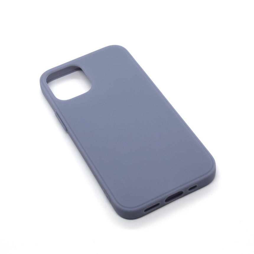 iPhone 12 PRO Steel case with a matte finish, designed with precise cutouts for easy access to buttons and ports.