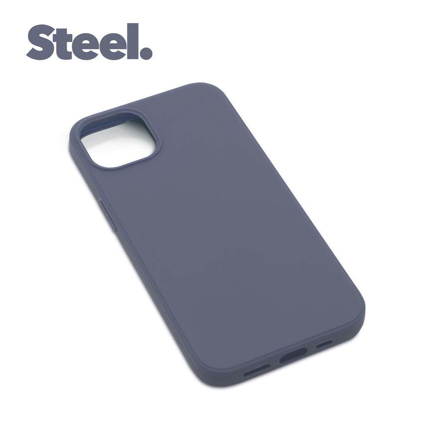 Black iPhone 13 PRO MAX case with a matte finish, designed with precise cutouts for easy access to buttons and ports.