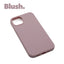 Black iPhone 15 case with a matte finish, designed with precise cutouts for easy access to buttons and ports.