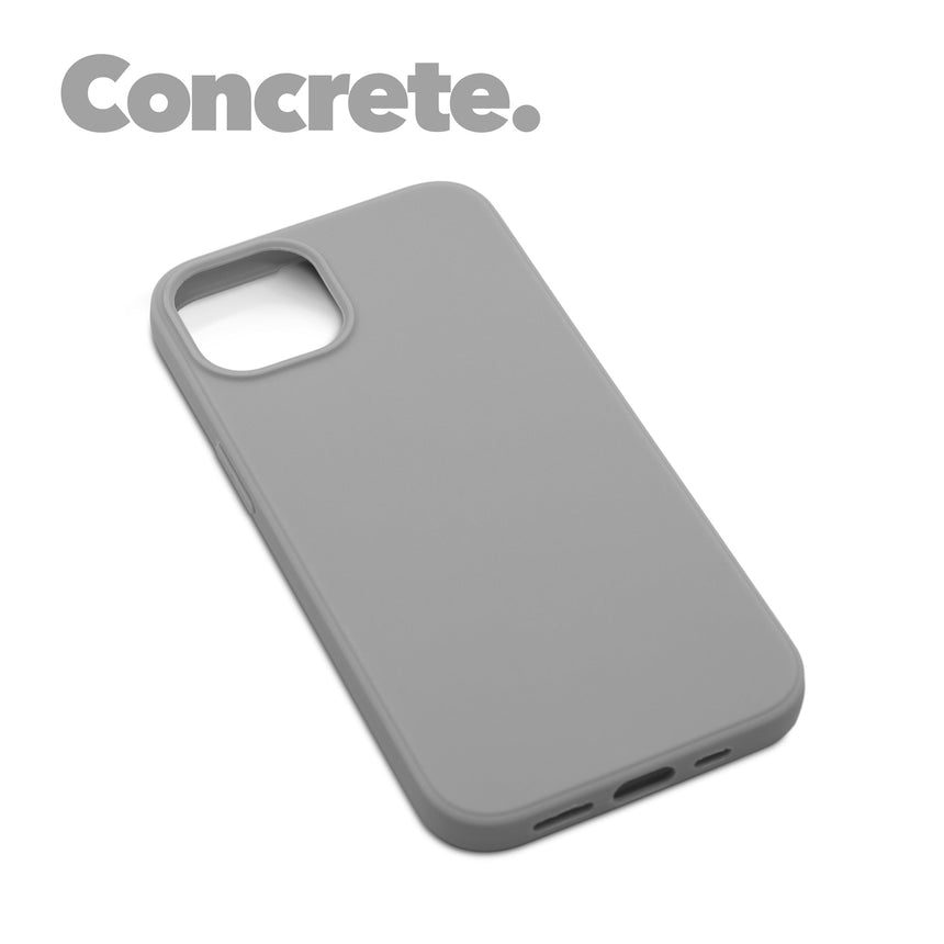 iPhone 15 PLUS case with a matte finish, designed with precise cutouts for easy access to buttons and ports.