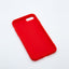 Red iPhone 6 case with a matte finish, designed with precise cutouts for easy access to buttons and ports.