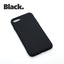 iPhone SE (2020) Black case with a matte finish, designed with precise cutouts for easy access to buttons and ports. 