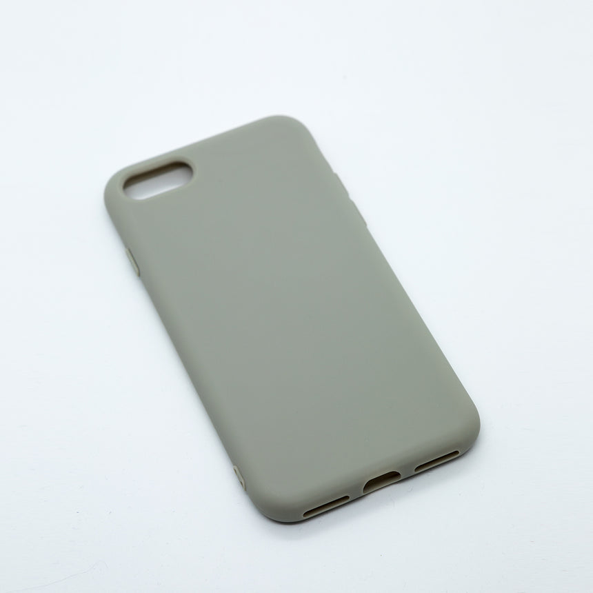 iPhone SE GEN 3 (2022) Concrete case with a matte finish, designed with precise cutouts for easy access to buttons and ports.