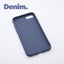 iPhone SE (2020) Denim case with a matte finish, designed with precise cutouts for easy access to buttons and ports.