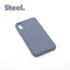 iPhone XS MAX Steel case with a matte finish, designed with precise cutouts for easy access to buttons and ports.