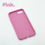iPhone SE GEN 3 (2022) Pink case with a matte finish, designed with precise cutouts for easy access to buttons and ports. 