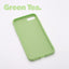 iPhone SE GEN 3 2022 Green Tea case with a matte finish, designed with precise cutouts for easy access to buttons and ports. 