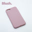 iPhone SE GEN 3 (2022) Blush case with a matte finish, designed with precise cutouts for easy access to buttons and ports. 