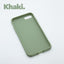 iPhone SE GEN 3 (2022) Khaki case with a matte finish, designed with precise cutouts for easy access to buttons and ports. 