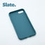 iPhone SE (2020) Slate case with a matte finish, designed with precise cutouts for easy access to buttons and ports.