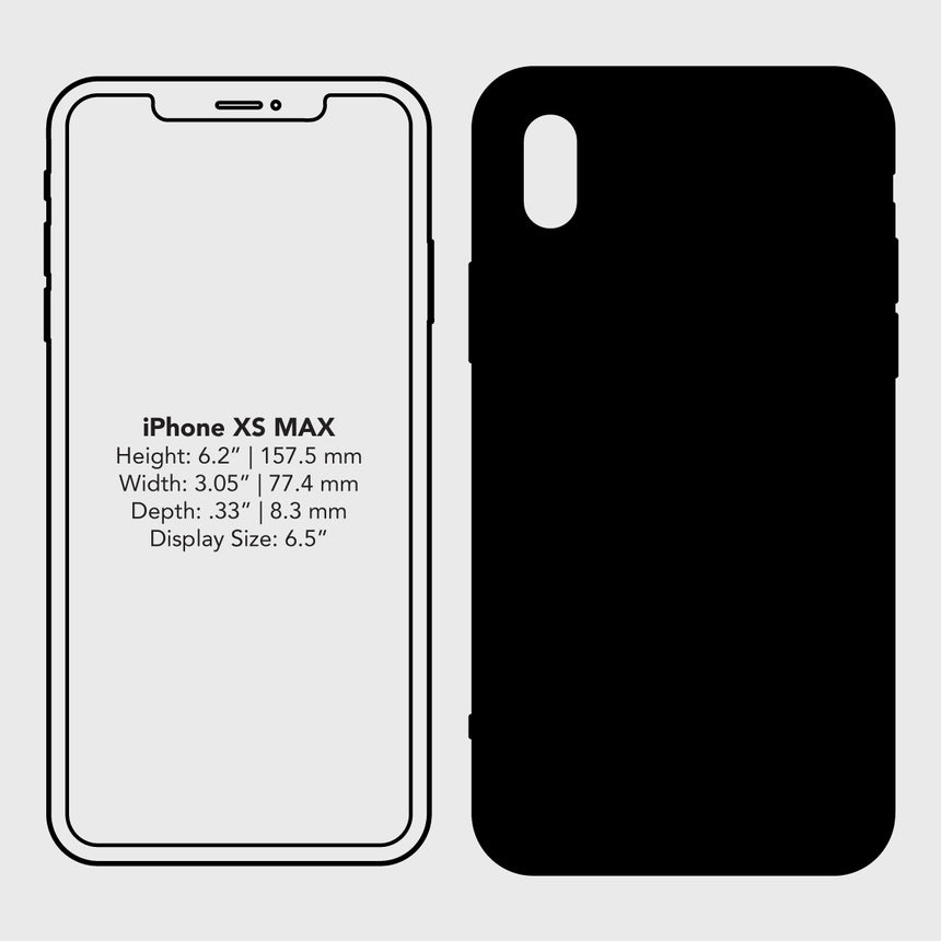 iPhone XS MAX Size Specification